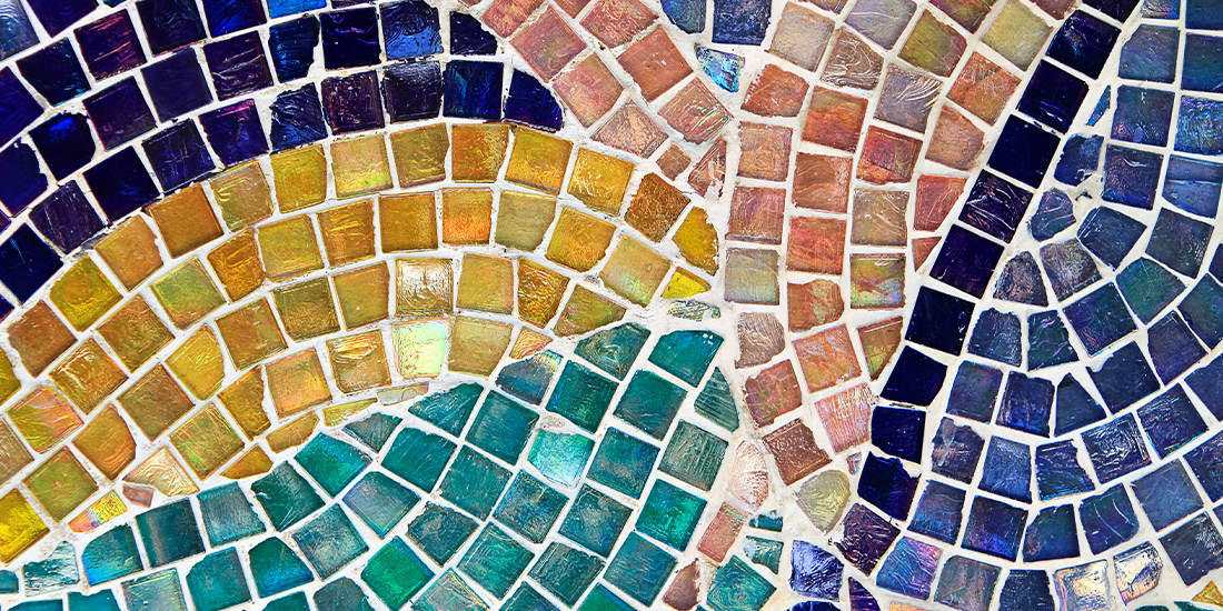 Colorful mosaic.